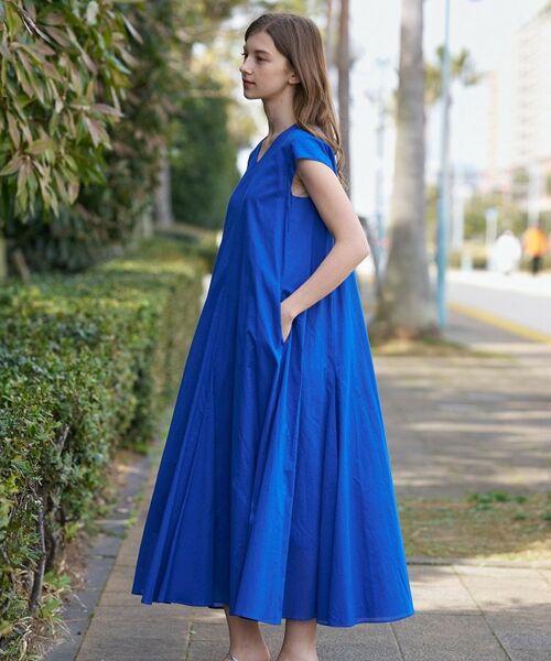 DRESSTERIOR / ドレステリア ロング・マキシ丈ワンピース | コットンローンフレンチスリーブワンピ | 詳細18