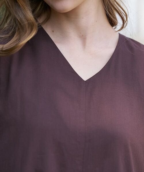 DRESSTERIOR / ドレステリア ロング・マキシ丈ワンピース | コットンローンフレンチスリーブワンピ | 詳細20