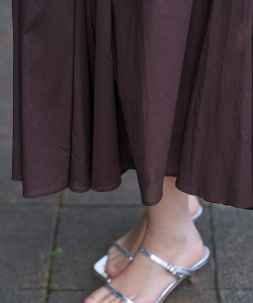 DRESSTERIOR / ドレステリア ロング・マキシ丈ワンピース | コットンローンフレンチスリーブワンピ | 詳細22