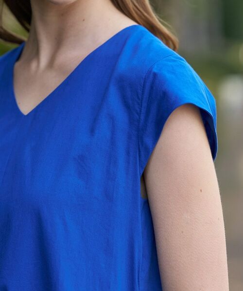 DRESSTERIOR / ドレステリア ロング・マキシ丈ワンピース | コットンローンフレンチスリーブワンピ | 詳細25