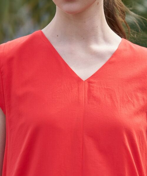 DRESSTERIOR / ドレステリア ロング・マキシ丈ワンピース | コットンローンフレンチスリーブワンピ | 詳細28