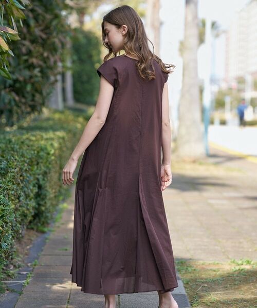 DRESSTERIOR / ドレステリア ロング・マキシ丈ワンピース | コットンローンフレンチスリーブワンピ | 詳細9