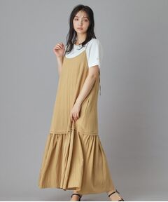 DRESSTERIOR / ドレステリア ロング・マキシ丈ワンピース | ワッシャーボリュームフレアキャミワンピース