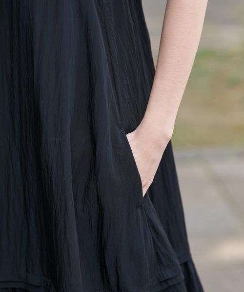 DRESSTERIOR / ドレステリア ロング・マキシ丈ワンピース | ワッシャーボリュームフレアキャミワンピース | 詳細11