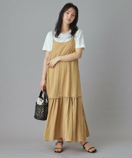 DRESSTERIOR / ドレステリア ロング・マキシ丈ワンピース | ワッシャーボリュームフレアキャミワンピース | 詳細13