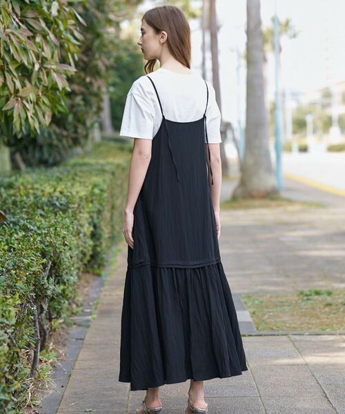 DRESSTERIOR / ドレステリア ロング・マキシ丈ワンピース | ワッシャーボリュームフレアキャミワンピース | 詳細2