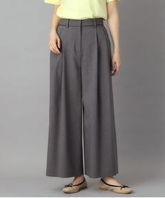 DRESSTERIOR / ドレステリア パンツ | ウエストパイピング2タックイージーワイドパンツ