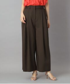 DRESSTERIOR / ドレステリア パンツ | ウエストパイピング2タックイージーワイドパンツ