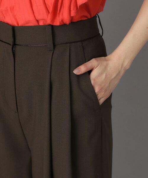 DRESSTERIOR / ドレステリア パンツ | ウエストパイピング2タックイージーワイドパンツ | 詳細13