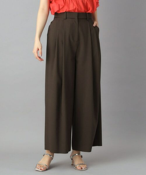 DRESSTERIOR / ドレステリア パンツ | ウエストパイピング2タックイージーワイドパンツ | 詳細6