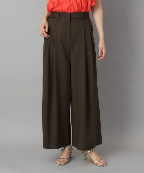 DRESSTERIOR / ドレステリア パンツ | ウエストパイピング2タックイージーワイドパンツ | 詳細7