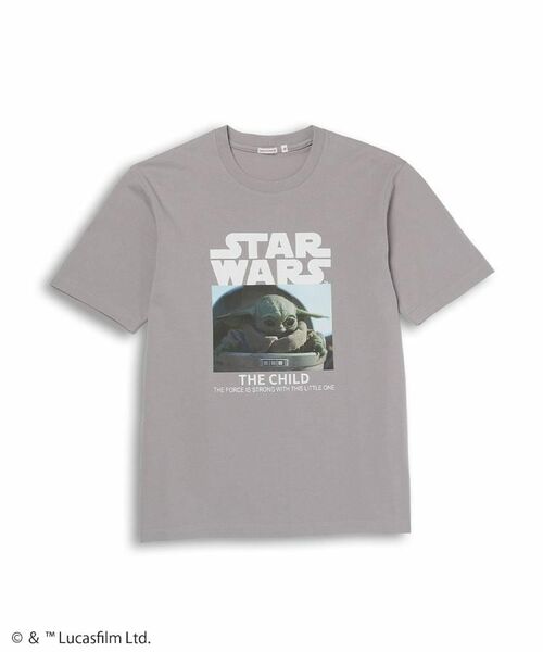 DRESSTERIOR / ドレステリア Tシャツ | 【接触冷感/ドライタッチ素材】STAR WARS カプセルグローグTシャツ（グレー(012)）