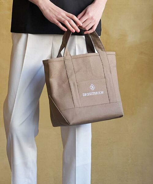 DRESSTERIOR / ドレステリア トートバッグ | キャンバスミニトート（トープ(055)）