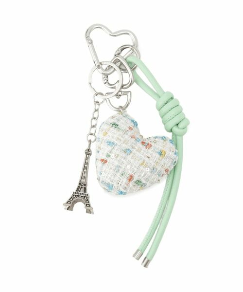 DRESSTERIOR / ドレステリア キーホルダー・ストラップ | ツイードハートチャーム | 詳細1