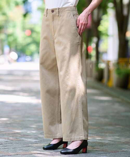 DRESSTERIOR / ドレステリア パンツ | ヴィンテージワイドチノパンツ | 詳細1