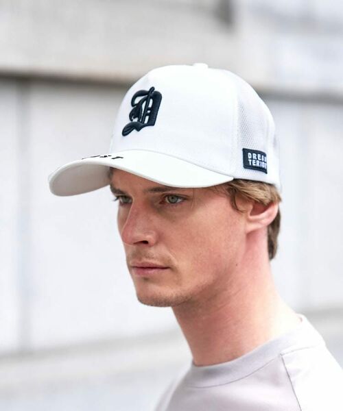 DRESSTERIOR / ドレステリア キャップ | Dロゴキャップ（ホワイト(001)）