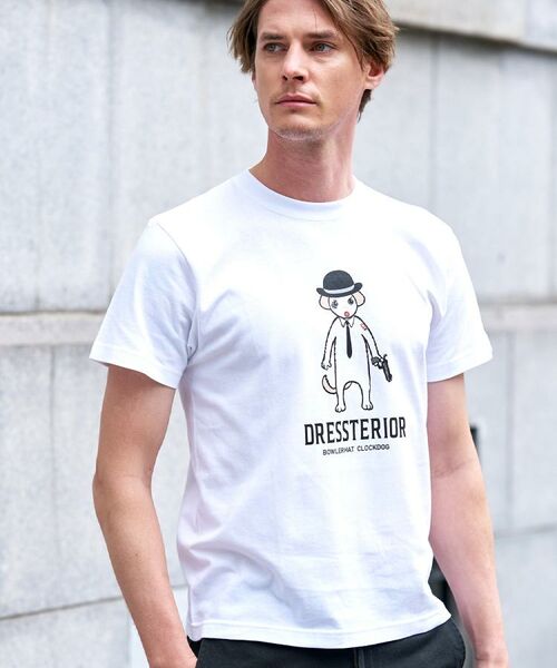 DRESSTERIOR / ドレステリア Tシャツ | 【EC&大阪ルクア店限定】ボーラーハットクロックドッグTシャツ | 詳細1