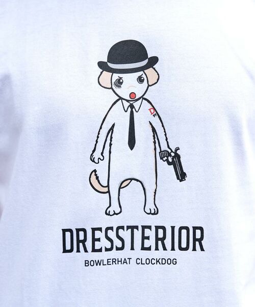 DRESSTERIOR / ドレステリア Tシャツ | 【EC&大阪ルクア店限定】ボーラーハットクロックドッグTシャツ | 詳細8