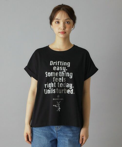 DRESSTERIOR / ドレステリア Tシャツ | 箔プリントドルマンスリーブ Tシャツ | 詳細14