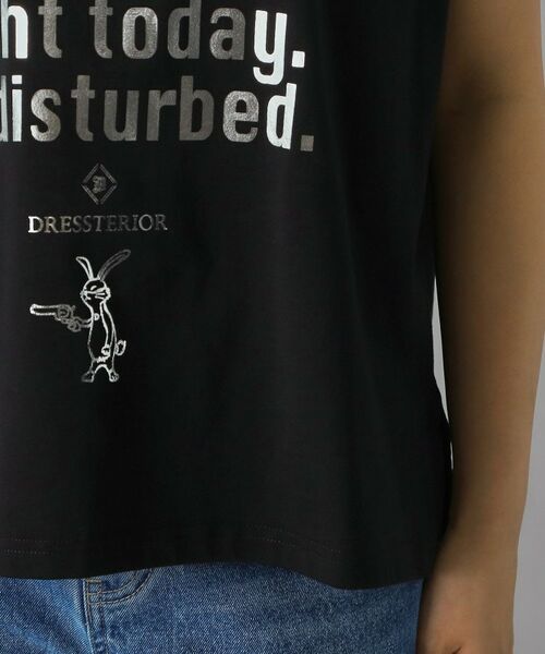 DRESSTERIOR / ドレステリア Tシャツ | 箔プリントドルマンスリーブ Tシャツ | 詳細19