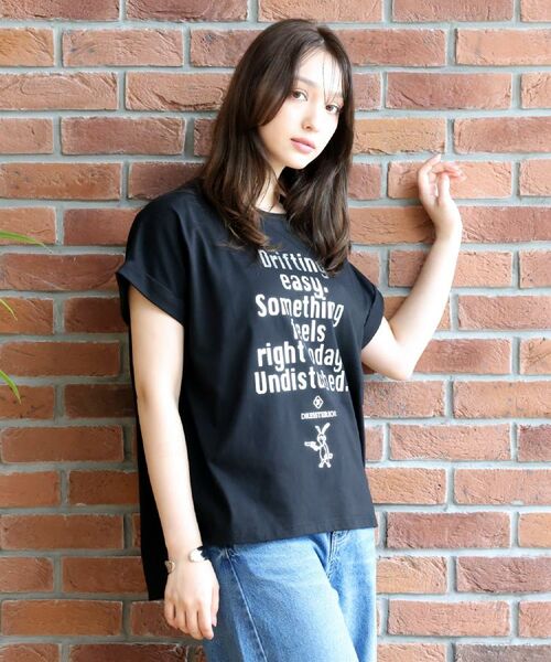 DRESSTERIOR / ドレステリア Tシャツ | 箔プリントドルマンスリーブ Tシャツ | 詳細2