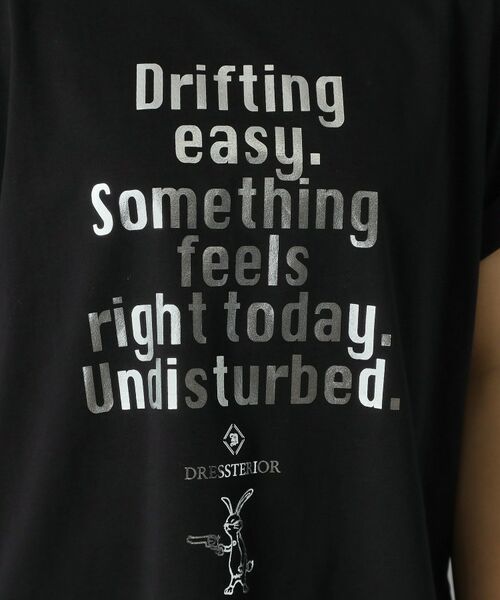 DRESSTERIOR / ドレステリア Tシャツ | 箔プリントドルマンスリーブ Tシャツ | 詳細20