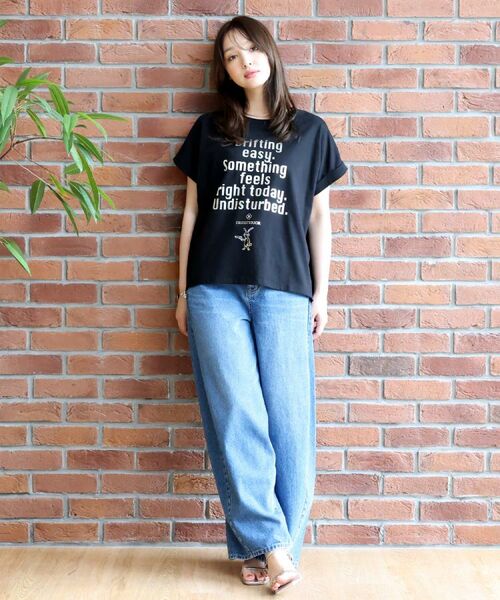DRESSTERIOR / ドレステリア Tシャツ | 箔プリントドルマンスリーブ Tシャツ | 詳細4