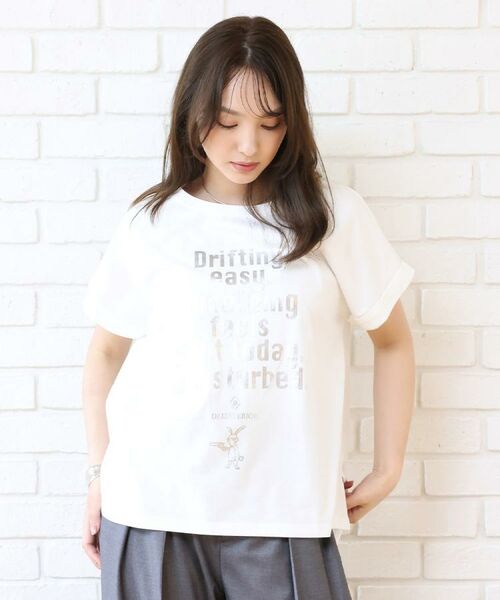 DRESSTERIOR / ドレステリア Tシャツ | 箔プリントドルマンスリーブ Tシャツ | 詳細6