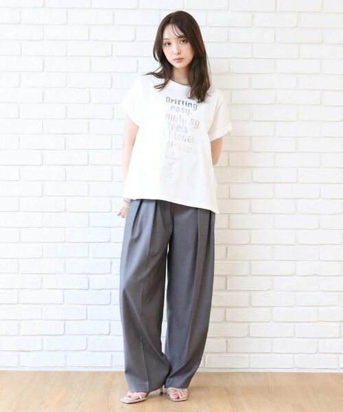 DRESSTERIOR / ドレステリア Tシャツ | 箔プリントドルマンスリーブ Tシャツ | 詳細7