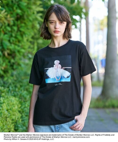 DRESSTERIOR / ドレステリア Tシャツ | マリリンモンロー/カラープリントT（ブラック(019)）