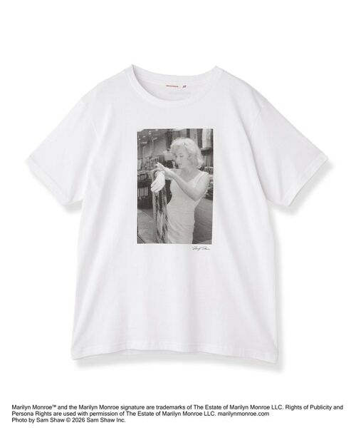 DRESSTERIOR / ドレステリア Tシャツ | マリリンモンロー/モノトーンプリントT | 詳細1