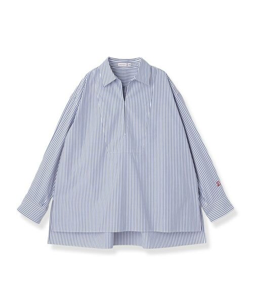 DRESSTERIOR / ドレステリア シャツ・ブラウス | シルキーツイル スキッパーブラウス | 詳細1