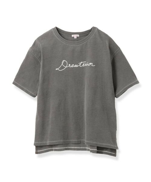 DRESSTERIOR / ドレステリア Tシャツ | インディゴ天竺ロゴTシャツ | 詳細1