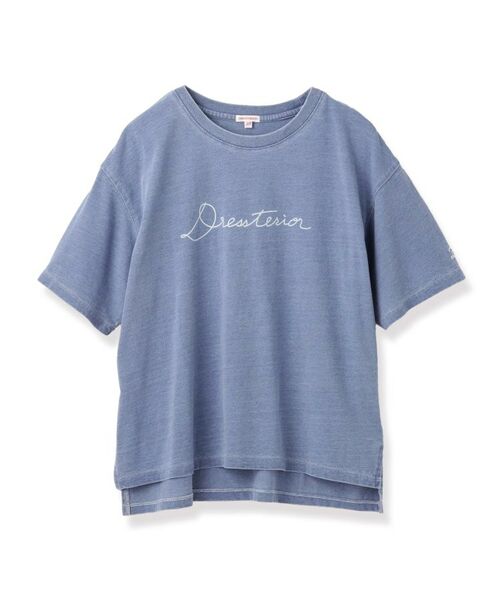 DRESSTERIOR / ドレステリア Tシャツ | インディゴ天竺ロゴTシャツ | 詳細2