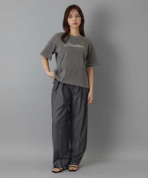 DRESSTERIOR / ドレステリア Tシャツ | インディゴ天竺ロゴTシャツ | 詳細5