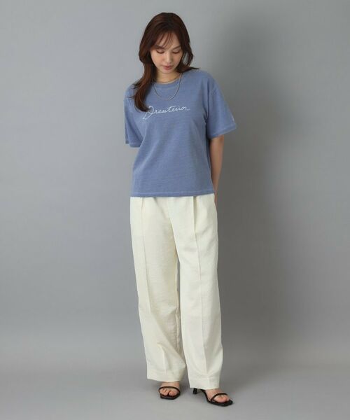 DRESSTERIOR / ドレステリア Tシャツ | インディゴ天竺ロゴTシャツ | 詳細9