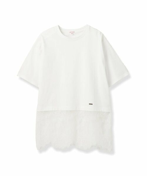 DRESSTERIOR / ドレステリア カットソー | レースドッキングレイヤード Tシャツ | 詳細1