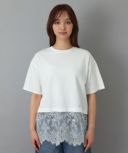 DRESSTERIOR / ドレステリア カットソー | レースドッキングレイヤード Tシャツ | 詳細11