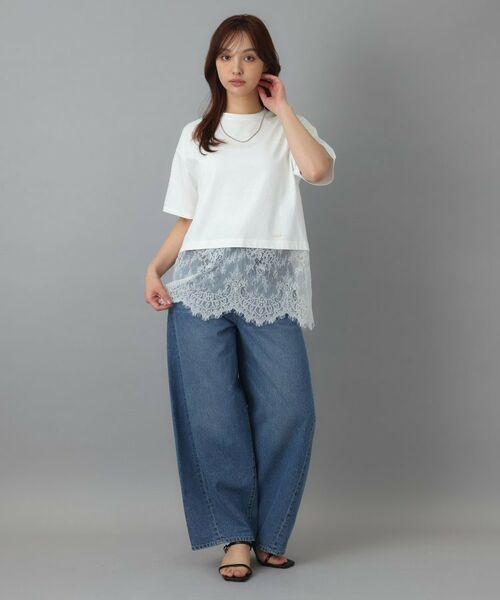 DRESSTERIOR / ドレステリア カットソー | レースドッキングレイヤード Tシャツ | 詳細5