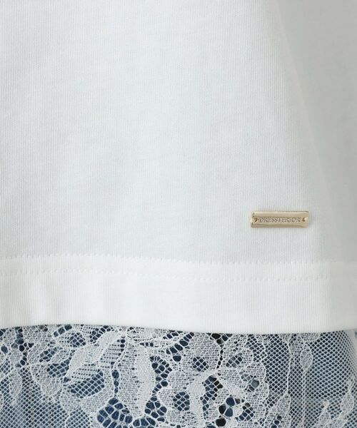 DRESSTERIOR / ドレステリア カットソー | レースドッキングレイヤード Tシャツ | 詳細6