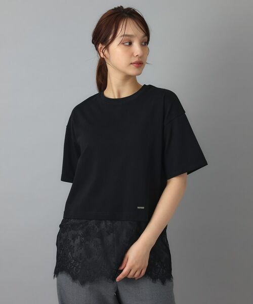 DRESSTERIOR / ドレステリア カットソー | レースドッキングレイヤード Tシャツ | 詳細7