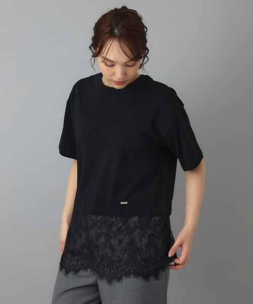 DRESSTERIOR / ドレステリア カットソー | レースドッキングレイヤード Tシャツ | 詳細8