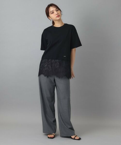 DRESSTERIOR / ドレステリア カットソー | レースドッキングレイヤード Tシャツ | 詳細9