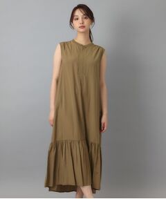 DRESSTERIOR / ドレステリア ロング・マキシ丈ワンピース | ノースリーブギャザーヘムワンピース