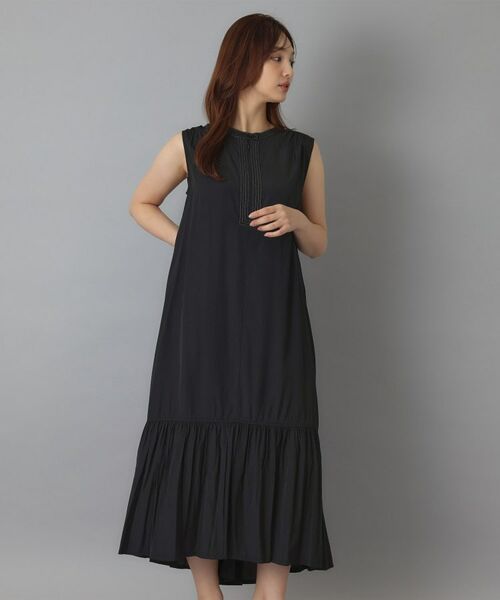 DRESSTERIOR / ドレステリア ロング・マキシ丈ワンピース | ノースリーブギャザーヘムワンピース | 詳細3