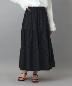DRESSTERIOR / ドレステリア ロング・マキシ丈スカート | フロッキードットスカート