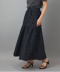 DRESSTERIOR / ドレステリア ロング・マキシ丈スカート | フロッキードットスカート