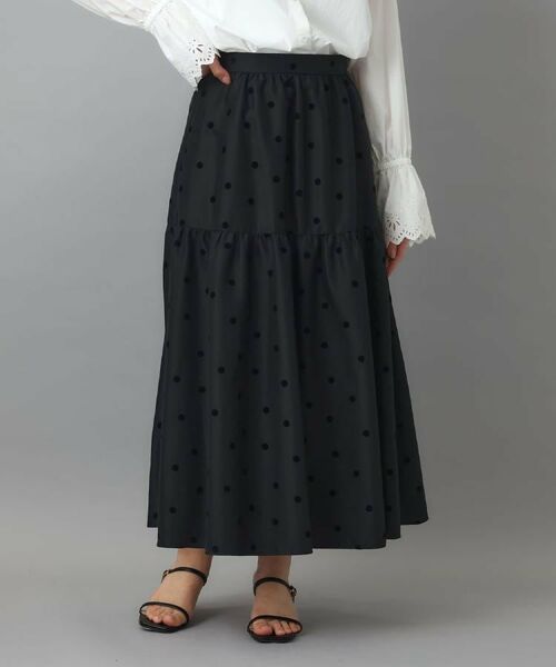 DRESSTERIOR / ドレステリア ロング・マキシ丈スカート | フロッキードットスカート | 詳細20