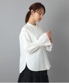 DRESSTERIOR / ドレステリア シャツ・ブラウス | エンブロイダリースリーブ ブラウス
