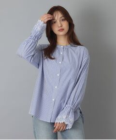 DRESSTERIOR / ドレステリア シャツ・ブラウス | エンブロイダリースリーブ ブラウス